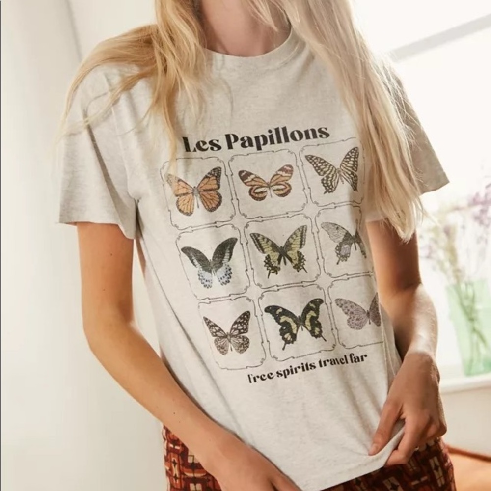 Urban Outfitters Butterfly Tee